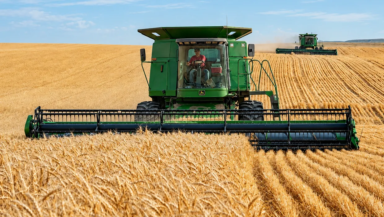 Oogstmachines en combines